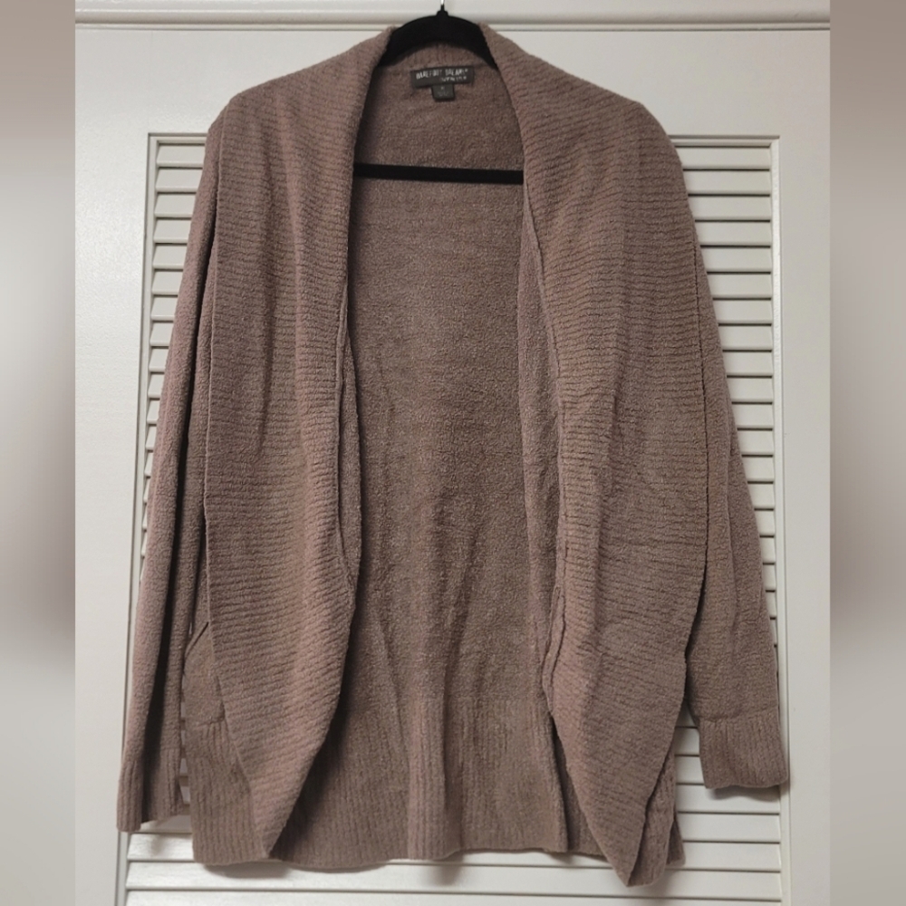 Barefoot Dreams - Cozychic Lite Cozy Warm Open Cardigan Sweater With Pockets